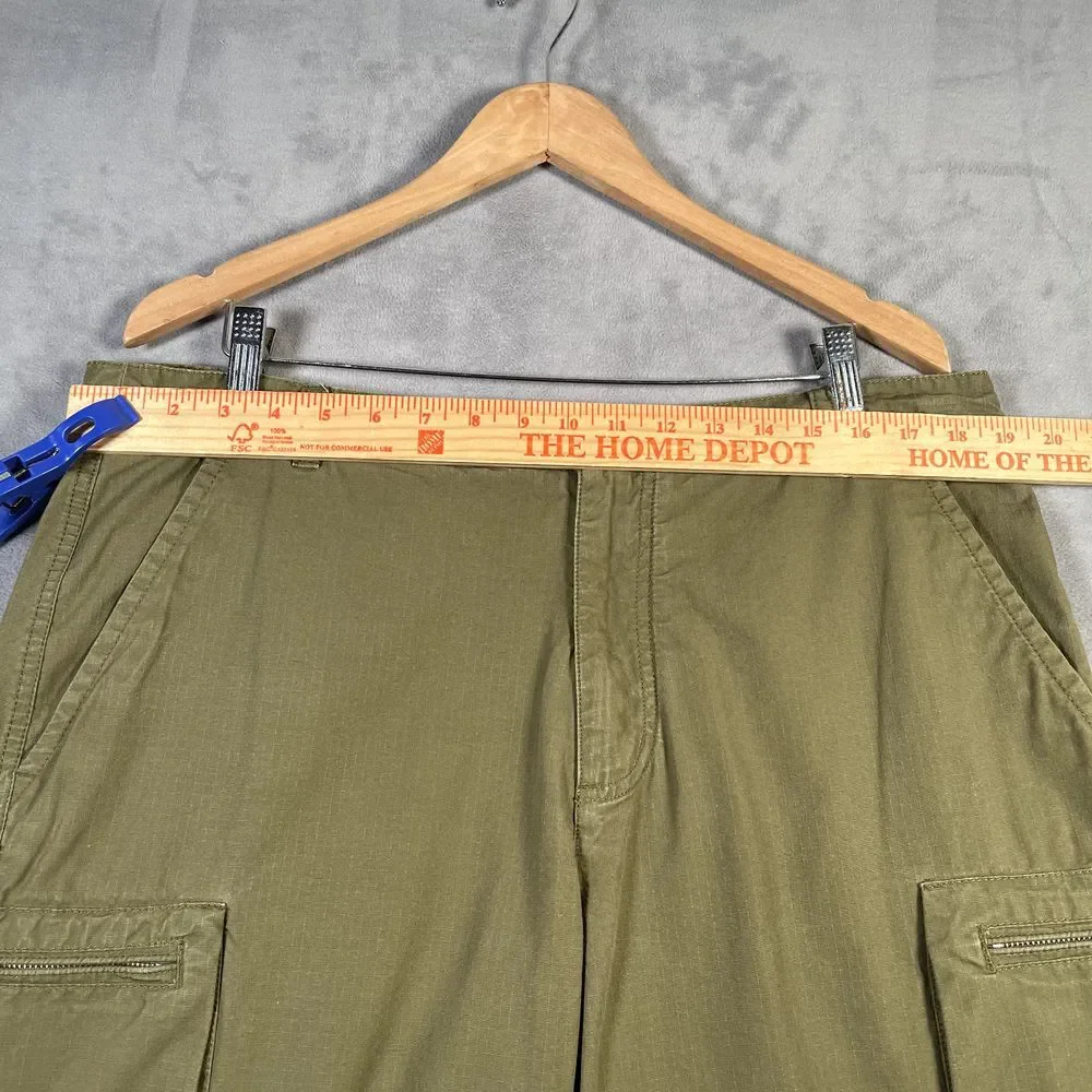 Nike Shorts Mens 36‎ Green Cargo Woven Ripstop Outdoor 10